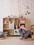 Bloomingville Bookcase with Drawers Paulownia (Wide) - Nature